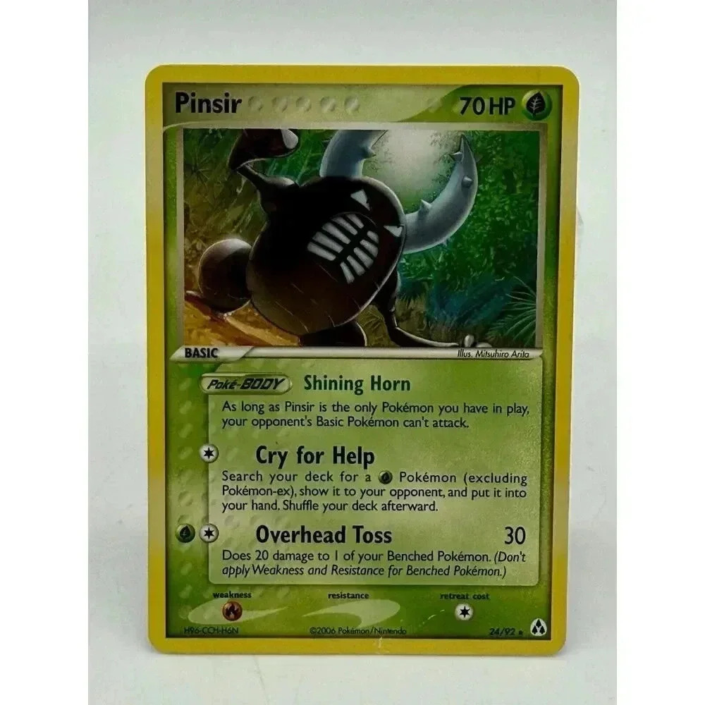 Pinsir 24/92 EX Legend Maker Non‎ Holo 2006 Pokemon TCG LP